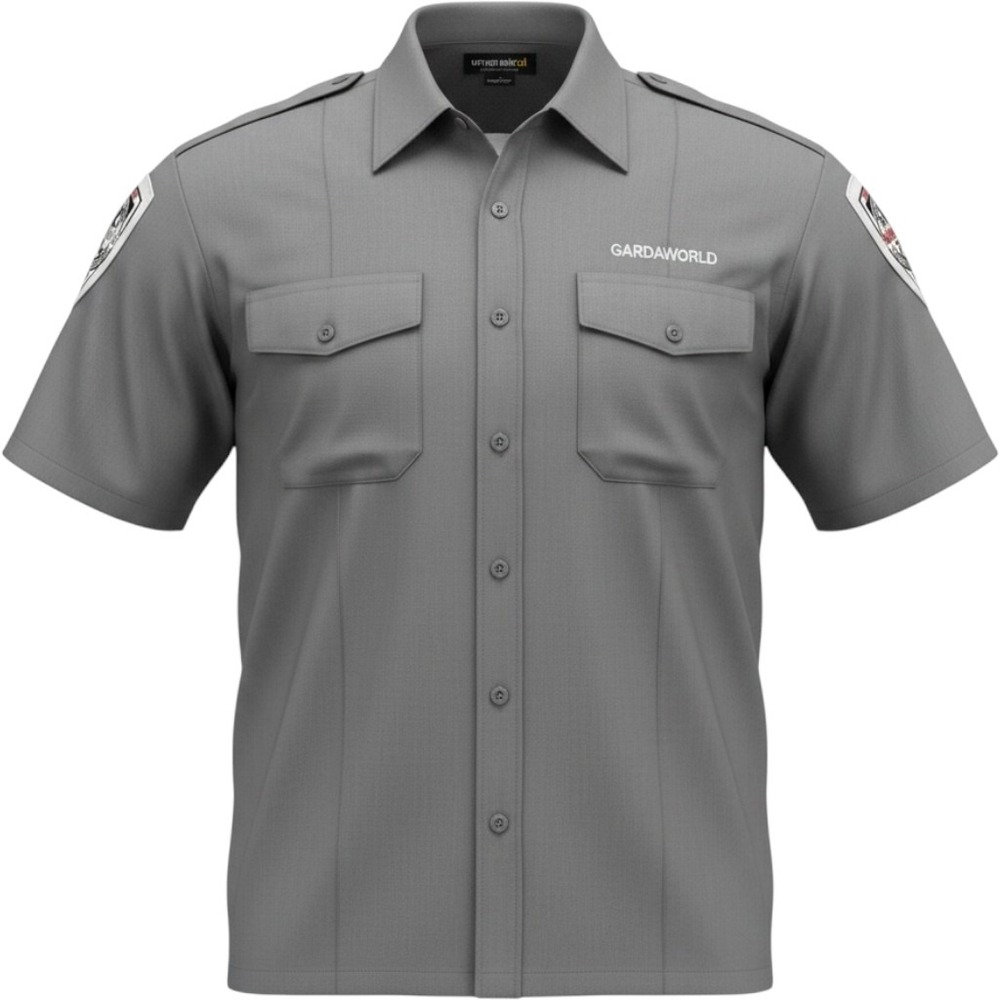 Urban Patrol Mens ErgoStrech Rip Stop GardaWorld Shirt Size 21 Grey 8896S-GR3
